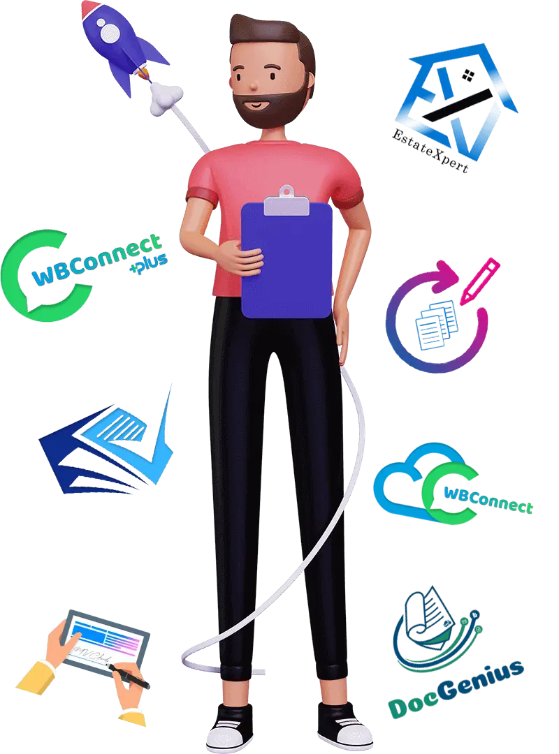 MV Clouds cloud technology hero illustration